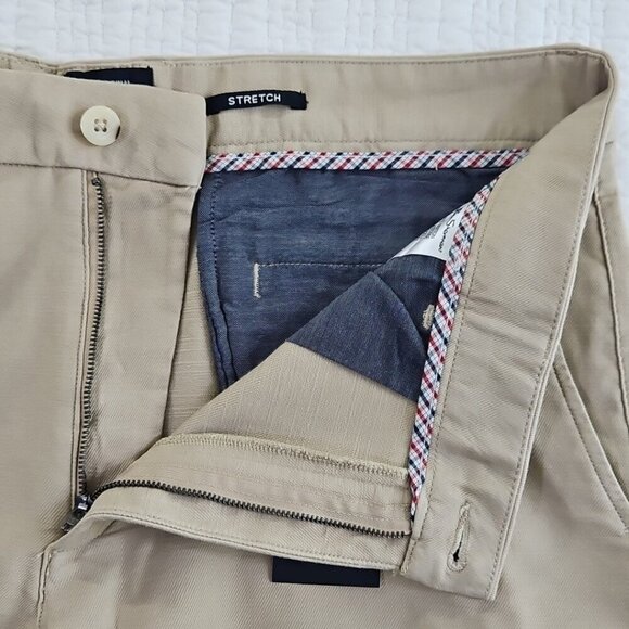 Ben Sherman Stretch Chino Shorts Men's 38 Tan Regular Fit 7" Inseam NEW NWT Luxe - Picture 11 of 14